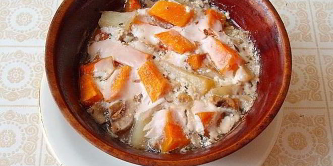 Рецепт Рагу в горшочках