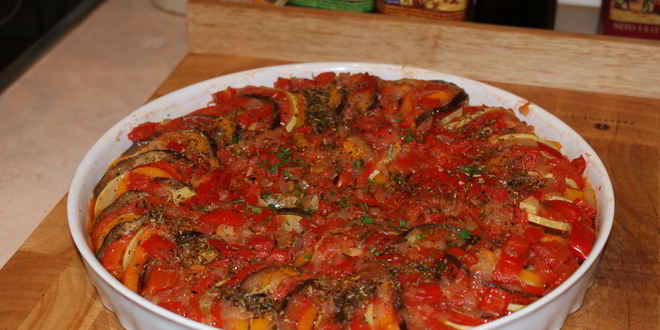 Рецепт французского рататуя