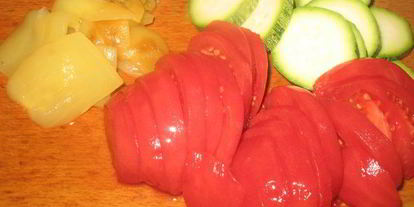 Шаг 2: галеты рататуй