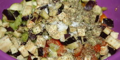 Шаг 2: рататуя на мангале