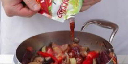 Шаг 3: рататуя на сковороде