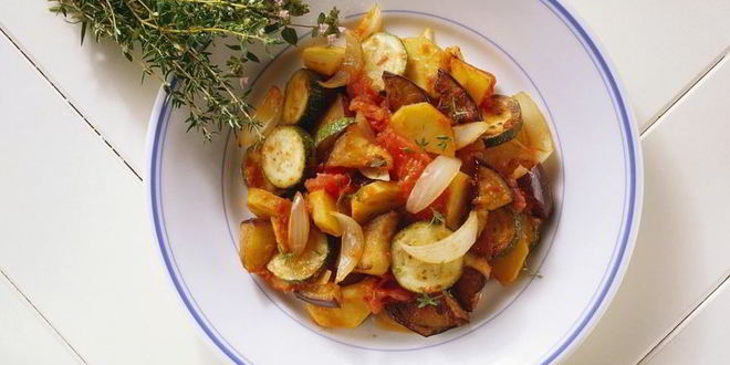Рецепт Рататуя с баклажанами