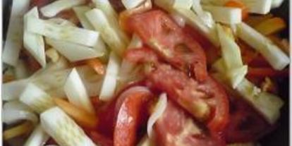 Шаг 2: рататуя в тесте