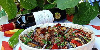 Шаг 4: запеченных овощей рататуй с острой телятиной