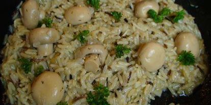 Шаг 4: итальянского ризотто с маринованными грибами и сыром джюгас