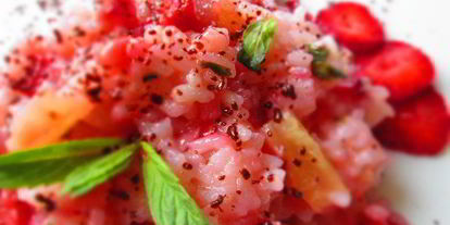 Шаг 2: клубнично-яблочного ризотто с ананасом