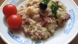 Рецепт Ризотто для любителей солянки