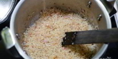 Шаг 1: ризотто классический с грибами