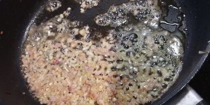 Шаг 2: ризотто с баклажаном и лимоном