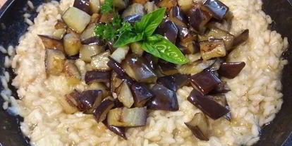 Шаг 9: ризотто с баклажаном и лимоном