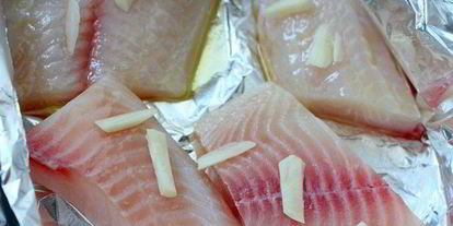 Шаг 8: ризотто с белой рыбой венере