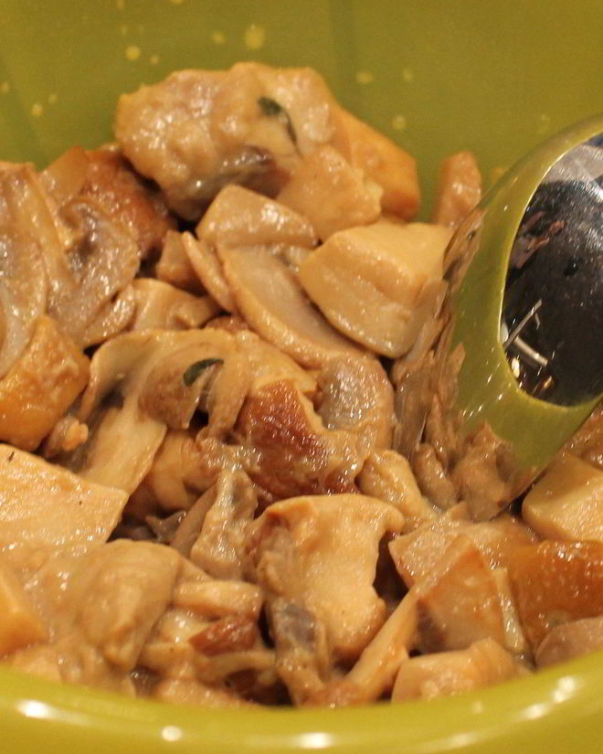 Рецепт ризотто с белыми грибами и трюфельной пастой