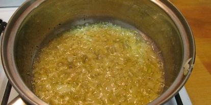 Шаг 3: ризотто с белыми грибами со сливками