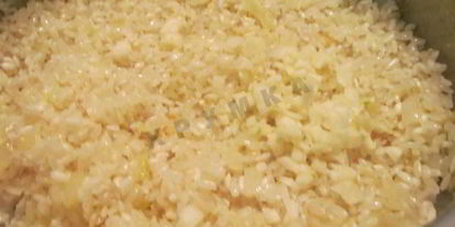 Шаг 6: ризотто с белыми грибами со сливками