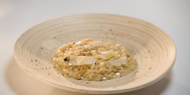 Рецепт ризотто с белыми грибами