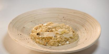 Шаг 3: ризотто с белыми грибами