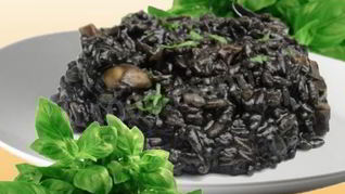 Рецепт Ризотто с чернилами каракатицы