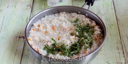 Шаг 7: ризотто с фаршем