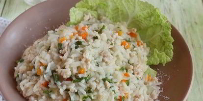 Шаг 8: ризотто с фаршем