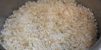 Шаг 3: ризотто с горгонзолой и шафраном