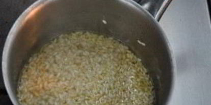 Шаг 1: ризотто с говядиной