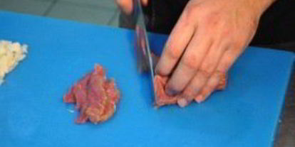 Шаг 3: ризотто с говядиной