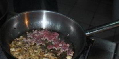 Шаг 4: ризотто с говядиной