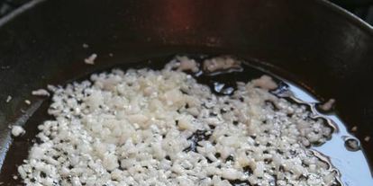 Шаг 6: ризотто с грибами