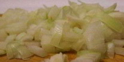 Шаг 1: ризотто с куриной печенью