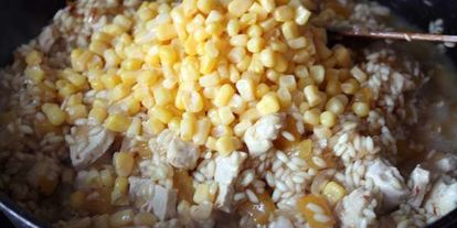 Шаг 3: ризотто с курицей