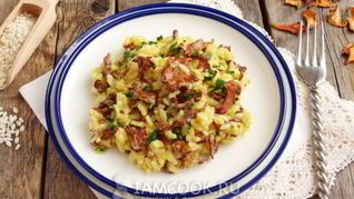 Рецепт Ризотто с лисичками