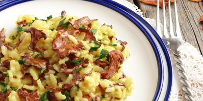 Шаг 17: ризотто с лисичками