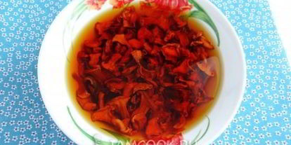 Шаг 3: ризотто с лисичками