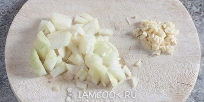 Шаг 3: ризотто с морепродуктами в томатном соусе