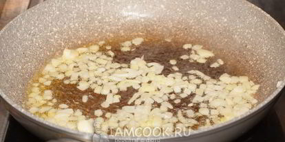 Шаг 5: ризотто с морепродуктами в томатном соусе