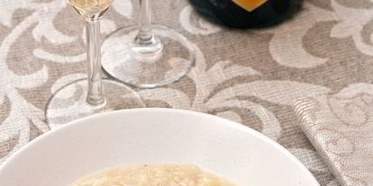 Шаг 12: ризотто с морскими гребешками и шампанским