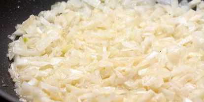 Шаг 2: ризотто с морскими гребешками и шампанским