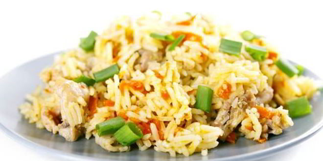 Рецепт ризотто с мясом и овощами