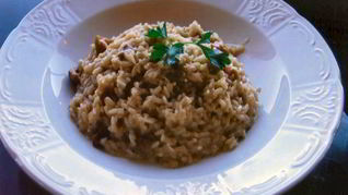 Рецепт Ризотто с опятами