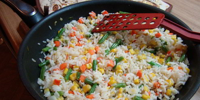 Рецепт ризотто с овощами