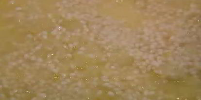 Шаг 4: ризотто с раковыми шейками