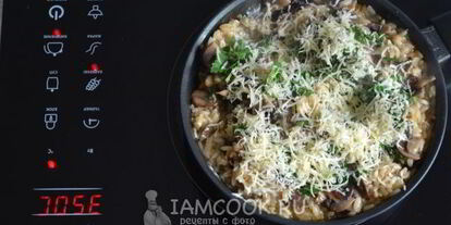 Шаг 13: ризотто с шампиньонами