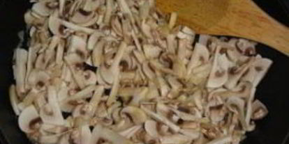 Шаг 1: ризотто с сыром и грибами