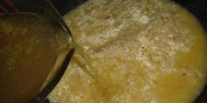 Шаг 3: ризотто с сыром и грибами