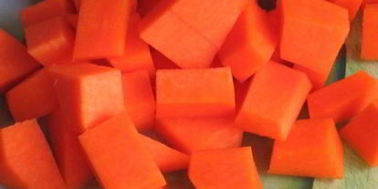 Шаг 1: ризотто с тыквой и беконом