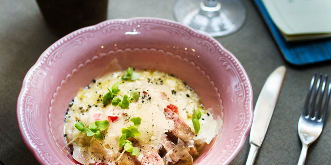 Рецепт ризотто с уткой