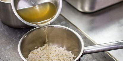 Шаг 2: ризотто с уткой