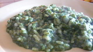 Рецепт Шпинатного ризотто