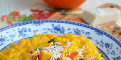 Шаг 4: тыквенного ризотто с козьим сыром