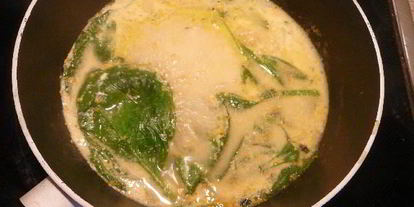 Шаг 5: фаршированного кальмара в сливочно-винном соусе